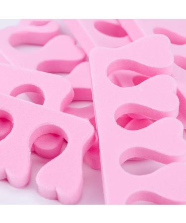 Buy Lasieyo 50 Peach Herz Heart Dividers - Soft Foam Toe Spreader for Nail Polish Nail Art & Pedicure | Cotton Finger Separators - International Shipping Available - Buy Online on GoSupps.com