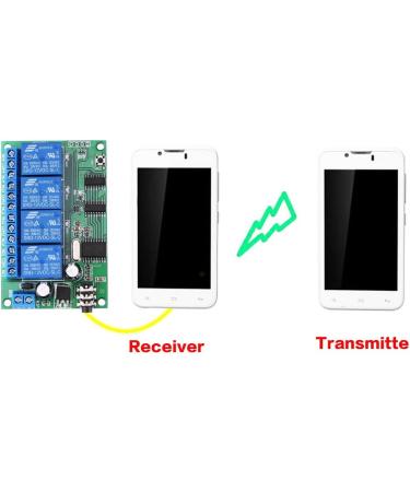 Decoder Relay Module AD22B04 - 12V 4 Channel DTMF Tone Phone Remote Controller | International Shipping Available - Buy Online on GoSupps.com
