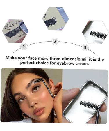 DOITOOL 2 Sets Eyebrow Heightening Pad Brow Cream Cosmetic Supplies Does Not Fade Cosmetics Woman - Buy Online on GoSupps.com