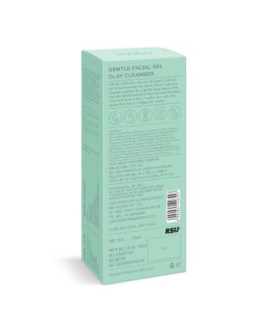 Gentle Facial Cleanser For Oily Skin | Deep Cleansing Face Wash With Pink Kaolin Clay that Controls Sweat & Acne| Soap Free Non Comedogenic & Sulphate Free 100ml - Buy Online on GoSupps.com