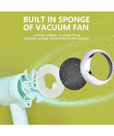 Dajidafu Electric Foot Cordless Pedicure File Handheld Feet Dead Skin Heel Callus Remover Household Professional Cleaning Black - Buy Online on GoSupps.com