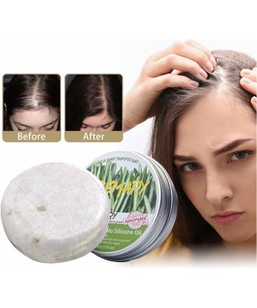 Rosemary Soap for Hair GrowthSolid Cleansing Bar Shampoo Soap Moisturizing unscented solid rosemary shampoo bar for dry damaged - Buy Online on GoSupps.com