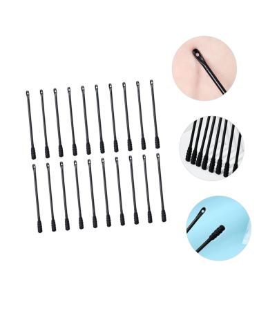 100pcs Double Head Organic Ear Swabs - Ear Wax Cleaners & Picks | Child Safe Multifunctional Ear Cleaner Tool - Buy Online on GoSupps.com