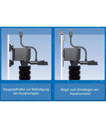 Tetra FilterJet 400 - Powerful Aquarium Internal Filter with Oxygen Enrichment for Aquariums Up to 120L | International Shipping Available - Buy Online on GoSupps.com