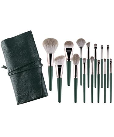 Kochenty 14-Piece Makeup Brushes Set Fluffy Soft Eyeshadow Foundation Brush Blending Beauty Makeup Tool