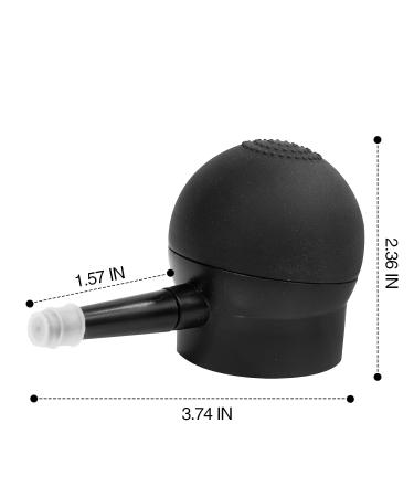 Hair Fibers Spray Applicator Pump Nozzle for Hair Thickening - Hair Builder Tool - Buy Online on GoSupps.com