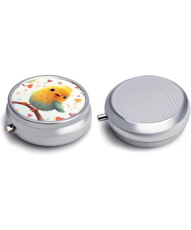 Buy Cute Travel Pill Box - 3 Compartment Portable Organizer for Purse & Pocket | Ideal for International Shipping - Buy Online on GoSupps.com