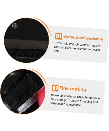 Packove Storage Bag for Women Travel Organizer for Menstrual & Cosmetic Essentials 13x13x2cm - Buy Online on GoSupps.com