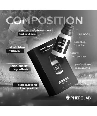 Pheromone Perfume for Men to Attract Women - Pure Concentrate Human Pheromones Oil & Oxytocin - Buy Online on GoSupps.com