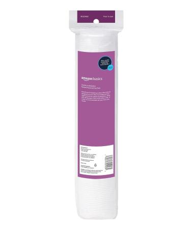 Amazon Basics Exfoliating Cotton Rounds - 100 Count Pack for Gentle Face Cleansing - Buy Online on GoSupps.com