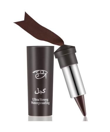Boobeen Eyeliner Pencil  Waterproof Eyeliner Gel Pen  Quick Drying Matte Eye Liner  Lipstick Eyeliner  Eyeliner Cream Stick Brown