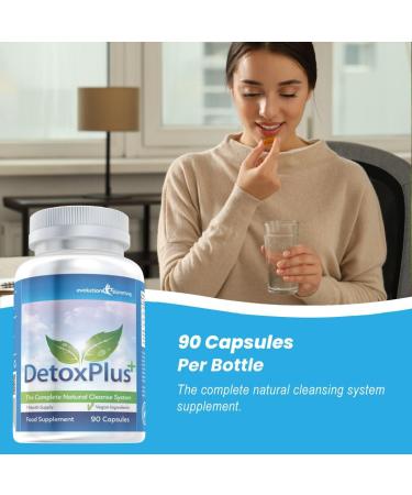 Detox Plus Complete Cleansing System 90 Count - Effective Detoxification Supplement - Buy Online on GoSupps.com