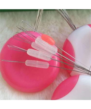 Sosoport Fishing Equipment 30 Pcs Space Beans Line Space Bean Cylindrical Long Beans Silicone Beans Tool Boxed Fishing Accessories - Buy Online on GoSupps.com