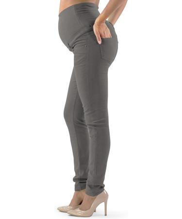Milano Maternity Jeans - Ultra Stretch Buttery Soft Denim, High Waisted Over The Bump Band, Size 14 Mud - Buy Online on GoSupps.com