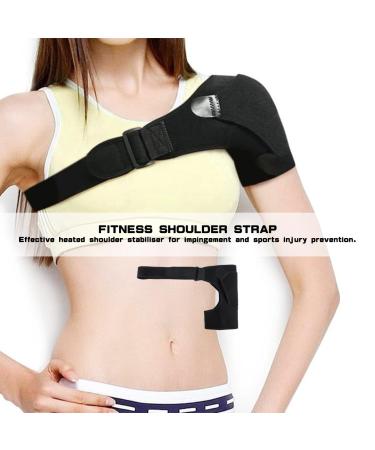 Shoulder Brace - Adjustable Neoprene Rotator Cuff Support & Compression Sleeve for Fitness & Torn AC Joint - Breathable Shoulder Protector - Buy Online on GoSupps.com