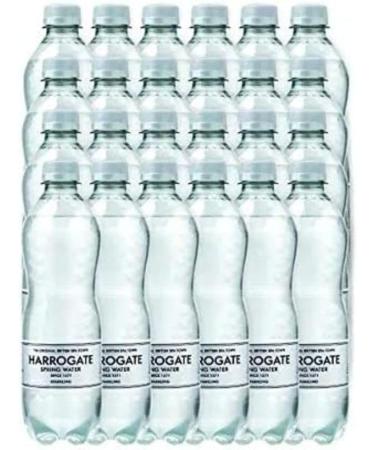 Harrogate Sparkling Spring Water 500ml Plastic Bottle (Pack of 24)