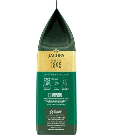  Jacobs Jacobs Kr nung Caff Crema Pack of 2 boxes of whole roasted coffee beans 1000 g - Buy Online on GoSupps.com