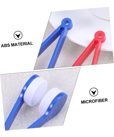 FOMIYES 4pcs Portable Eyeglasses Cleaning Wipe & Brush Set - Perfect for Glasses Sunglasses & Jewelry - Compact Random Colors - Buy Online on GoSupps.com