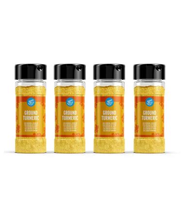 Happy Belly Ground Turmeric - 120g | Amazon Brand | Premium Quality Spice for Cooking & Health | International Shipping Available - Buy Online on GoSupps.com