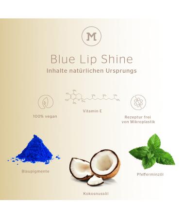 Buy Dr. Mintcheva Mint Lip Gloss - Blue Lip Shine Pearls for Natural Lip Plumping & Instant Teeth Whitening (4ml) - Best International Shipping - Buy Online on GoSupps.com