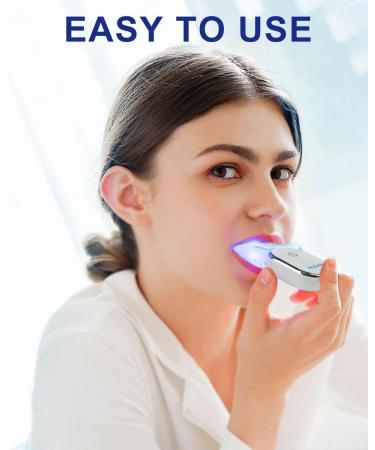 MySmile Teeth Whitening Strips Kit 14 Treatments with 28 LED Light - 10 Min Non-Sensitive Fast Whitening Teeth Enamel Safe Teeth Whitener - Helps to Remove Deep Stains 28 Fl Oz (Pack of 1) - Buy Online on GoSupps.com