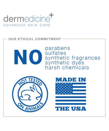 Buy Dermedicine Daily Vitamin C Face Wash - Super-Charged with Marine & Plant Extracts & Retinol | Cleanser for Brightening & Balancing Complexion | 8 Fl. Oz. (240mL) - International Shipping Available - Buy Online on GoSupps.com