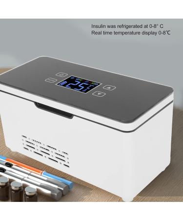 Mini Insulin Cooler: Portable Refrigerator with LED Display and Precise Temperature Control - Buy Online on GoSupps.com
