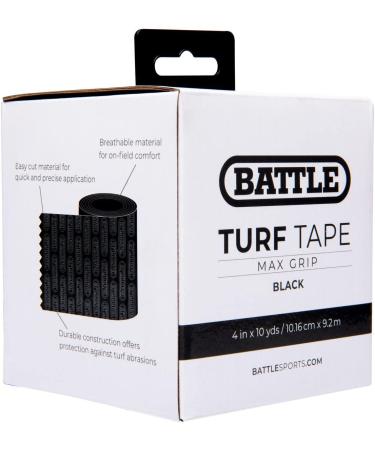 Battle Sports Turf Tape for Arms  Extra Wide Football Turf Tape  Athletic Tape  Waterproof Sports Tape  Ultra Sticky Kinesio Tape Black - Buy Online on GoSupps.com