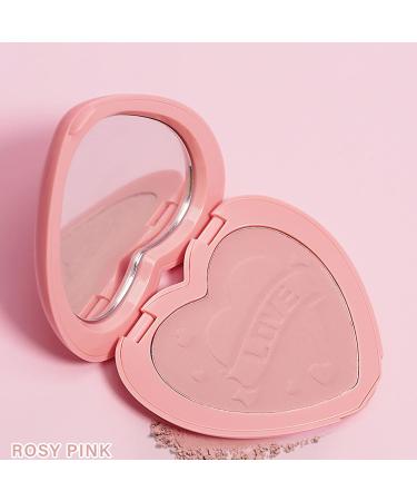 Matte Powder Blush - Natural Powder Blush for Women for Thin Cheeks Makeup Supplies for Shopping Home Travel Meeting Date Work Bero - Buy Online on GoSupps.com