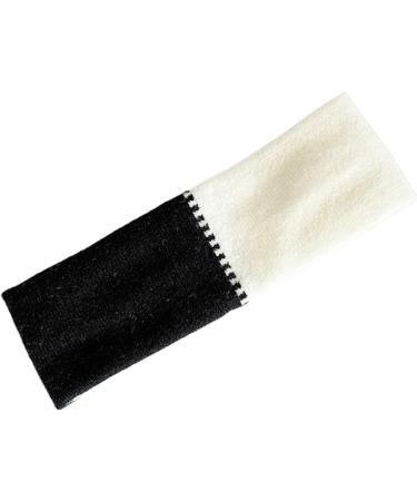 JSGHGDF Harajuku Women Knitted Headband Panda Elastic Wide Hairband Yoga Sport Stretch Headwrap Turban 2 - Buy Online on GoSupps.com