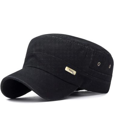Summer Vintage Baseball Cap for Men and Women | Outdoor Sport Style Hat | Black Sun Protection Cap - One Size - Buy Online on GoSupps.com