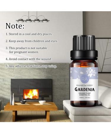 2-Pack Gardenia Essential Oil 100% Pure Organic for Diffuser, Massage, Skin Care, Sleep - 10ML - Buy Online on GoSupps.com