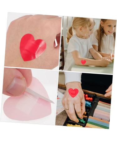 Toddmomy Heart Stickers & Bandages - 90 Sheets Waterproof Care Supplies for Kids | All-Purpose Protective Patches in Bulk - Buy Online on GoSupps.com