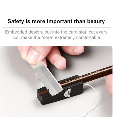 Portable Functional Brow Sharpener Plastic Duckbill Eyebrow Pencil Sharpener Universal Novice Makeup Eyebrow Sharpener-Black - Buy Online on GoSupps.com