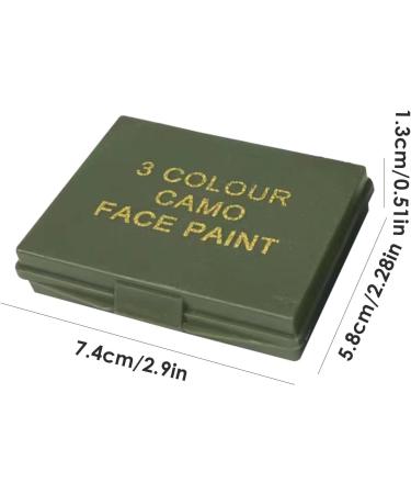 G n rique Face Paint Camouflage Oil | 40G Camouflage Colors Makeup | Long Lasting Camouflage Face Body Paint with Mirror Compact Camouflage Concealment Co - Buy Online on GoSupps.com