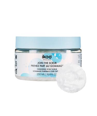 ikoo Cleansing Scalp Scrub, Hair Exfoliate Scrub & Detox for Women, Made with Sea Salt & Hibiscus, Alcohol Free, Paraben Free, Silicone Free, Sulfate Free, Vegan – 8.4 Fl Oz 8.4 Fl Oz (Pack of 1)