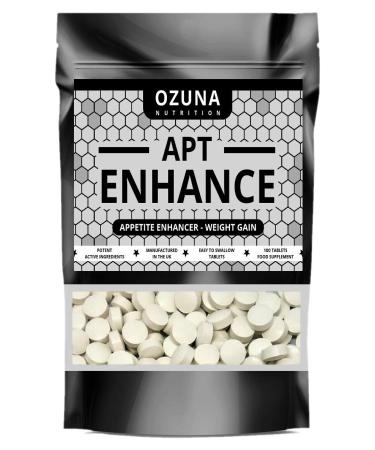 APT Enhance Appetite Enhancer Stimulant - Max Strength Appetite Boosting Pills - Proven Natural Formula - Helping You to Eat More & Gain Weight | 100 Tablets