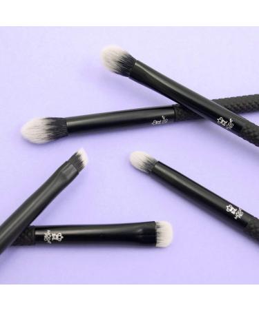 Buy MODA Pro 5pc Deluxe Eye Makeup Brush Kit - Shader Crease Detail Smudger & Liner Brushes (Black) - International Shipping Available - Buy Online on GoSupps.com