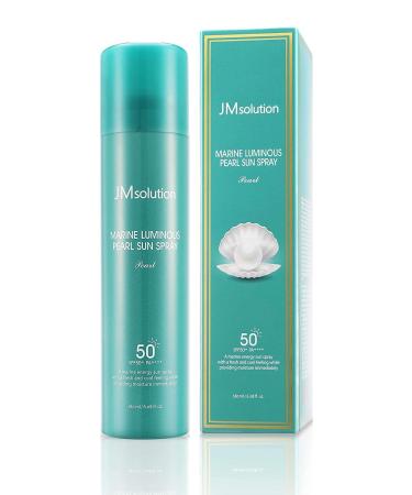 JM Solution Marine Luminous Pearl Sun Protection Sun Spray SPF50+PA++++ 180ml Korean cosmetics 6.08 Fl Oz (Pack of 1) - Buy Online on GoSupps.com