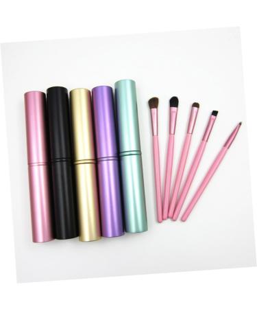 Healeved 5pcs Eye Makeup Brush Eye Shadow Brush Eyeshadow Brush Purple - Buy Online on GoSupps.com