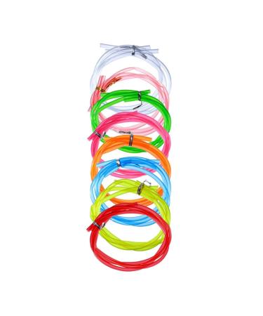8 Pcs Funny Soft Glass Straws Beverage Tubes Birthday Holiday Party Accessories Plastic Straws for Kids Gift Glasses Straws for Kids