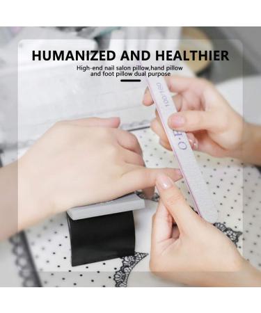 Ownsig Silicone Nail Arm Rest - U Shape Manicure Hand Pillow Pad in White - Buy Online on GoSupps.com