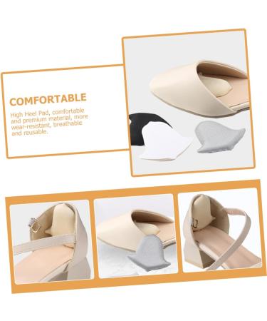 NOLITOY 6 Pairs Forefoot Half Size Pad Shoe Cushions - Comfort Heel Grips & Inserts for Women s High Heels - Thickened Polyester Shoe Pads for Enhanced Comfort - Buy Online on GoSupps.com