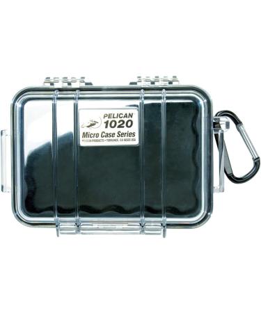 Pelican 1020 Micro Case (Black/Clear) Black / Clear Case