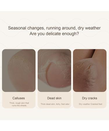 Electric Foot Deadskin Remover Waterproof Cordless Portable with Long Battery Life Multifunctional Design for Dry Cracked Hard Skin Care - Buy Online on GoSupps.com