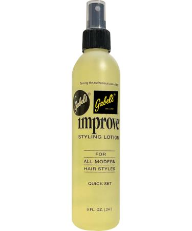 Improve Gabel s Styling Lotion Hair Spray 8oz Light Yellow (Limited Edition) 8ozYellow(1)