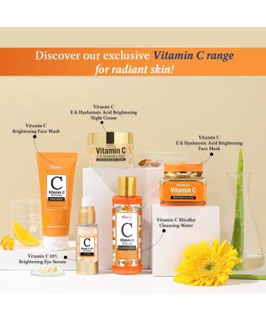 StBotanica Vitamin C Foaming Brightening Face Wash - Paraben & Sulfate Free 120ml | Shop Internationally - Buy Online on GoSupps.com