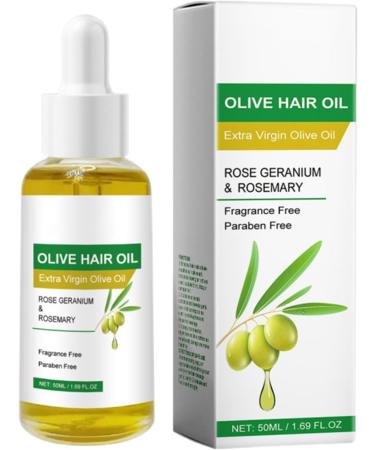 Pure Olive Oil Cold Pressed Olive Oil Natural Hair Growth Oil 100% Natural Hair Oils Light & Non-Sticky Oil Cold Pressed Plant derived 50ml Moisturizes the scalp and smoothes frizz - Buy Online on GoSupps.com