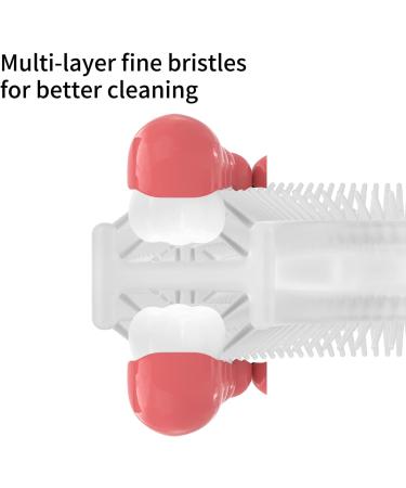 Kids U-Shaped Toothbrush 3 Pack - BPA Free Soft Silicone Bristles - Assorted Cute Penguin, Chick, Duck Design - Toddler Age 1-2 & 3+ - 360 Whole Mouth Cleaning - Buy Online on GoSupps.com