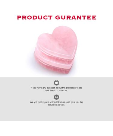 Buy Rose Quartz Gua Sha Heart Massage Tool | Essential Oil Facial Roller for Slimming & Firming - International Shipping - Buy Online on GoSupps.com